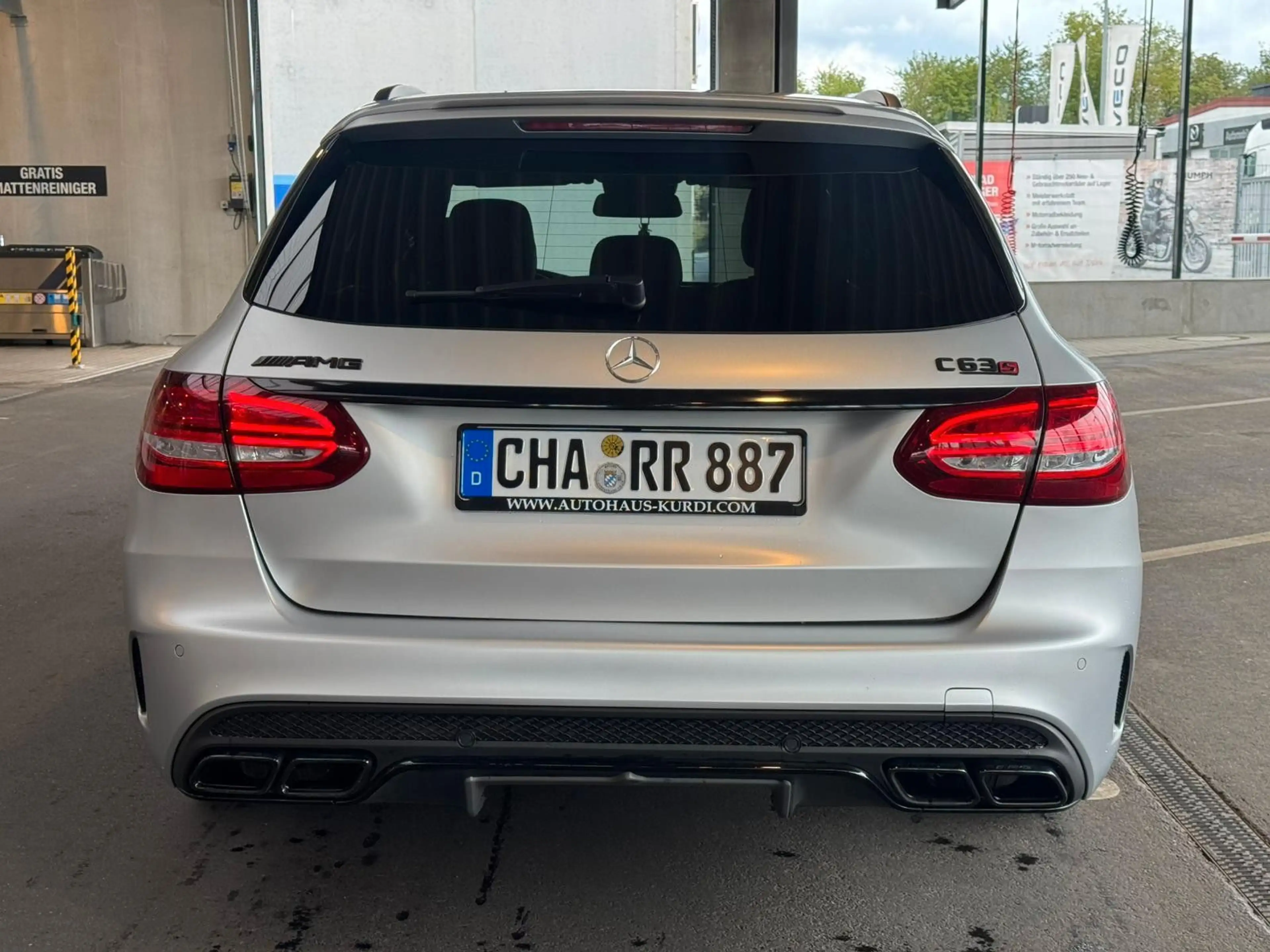 Mercedes-Benz C 63 AMG C63 T AMG BURMESTER LED AMG-ABGAS AMBIENTE AHK — photo 7