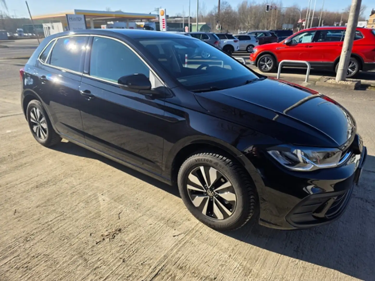Volkswagen Polo Move 1.0 TSI**ACC,LED,APP** Czarny - 2