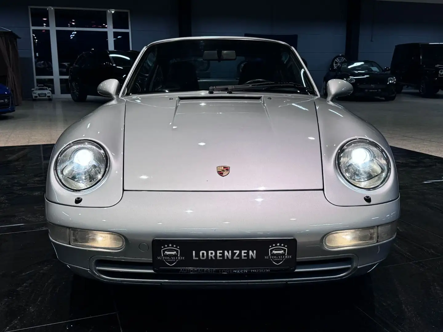 Porsche 993 Carrera 4 Coupé Original Historie Leder Argintiu - 2