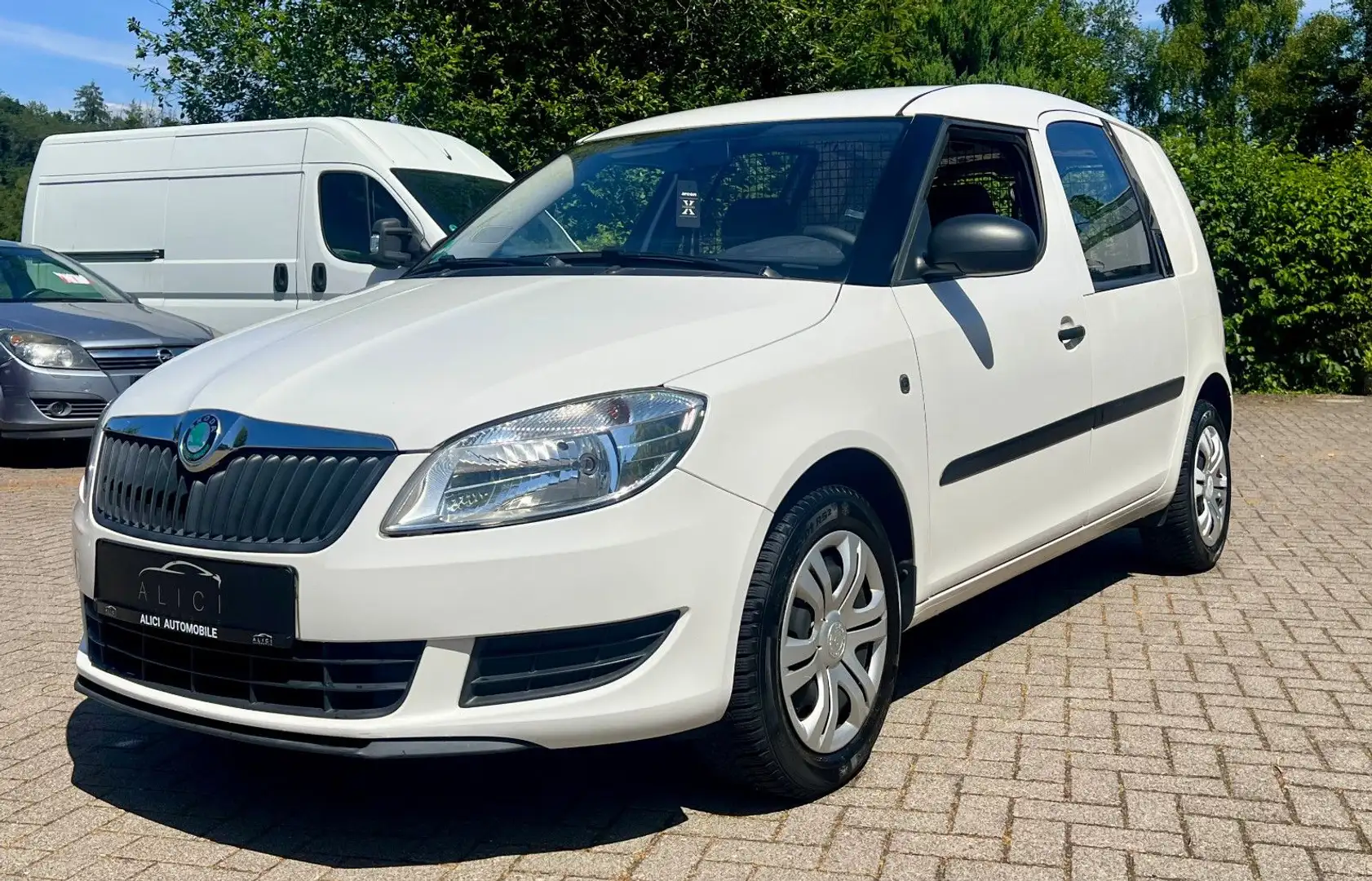 Skoda Roomster Praktik *Skoda-Scheckheft gepfl.* Wit - 1