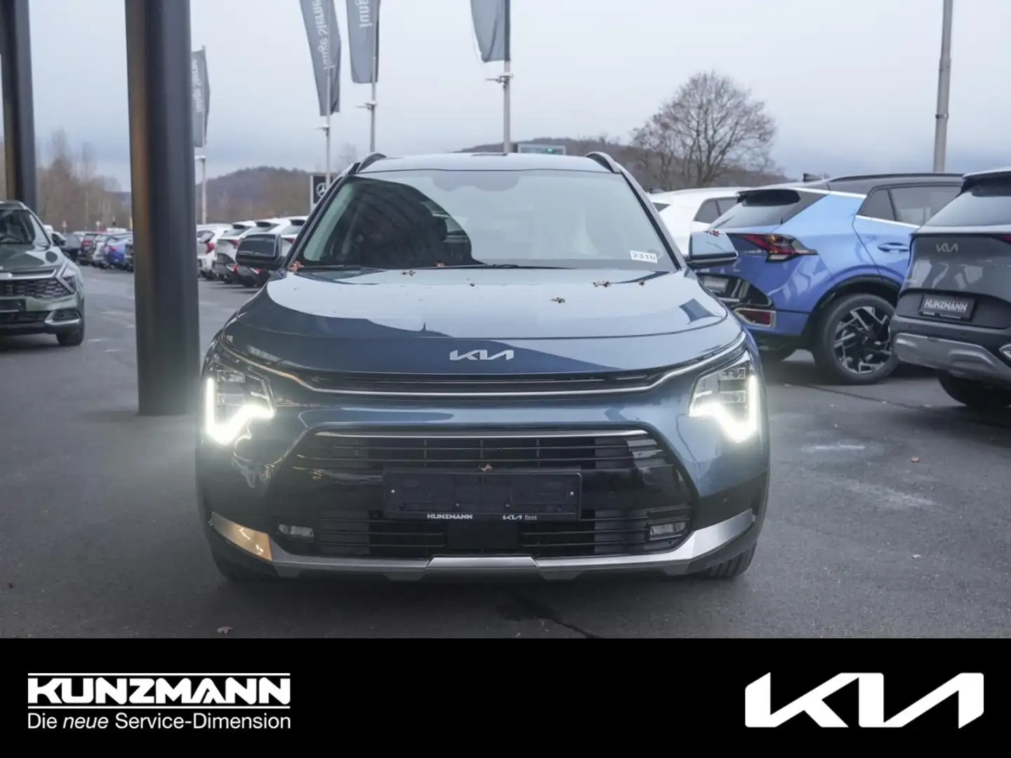 Kia Niro 1.6 HEV DCT Vision Navi Kamera Blauw - 1