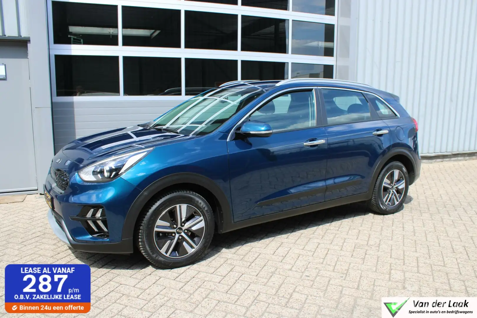 Kia Niro 1.6 GDi Hybrid DynamicLine 1e Eigenaar | NL Auto | Blauw - 1