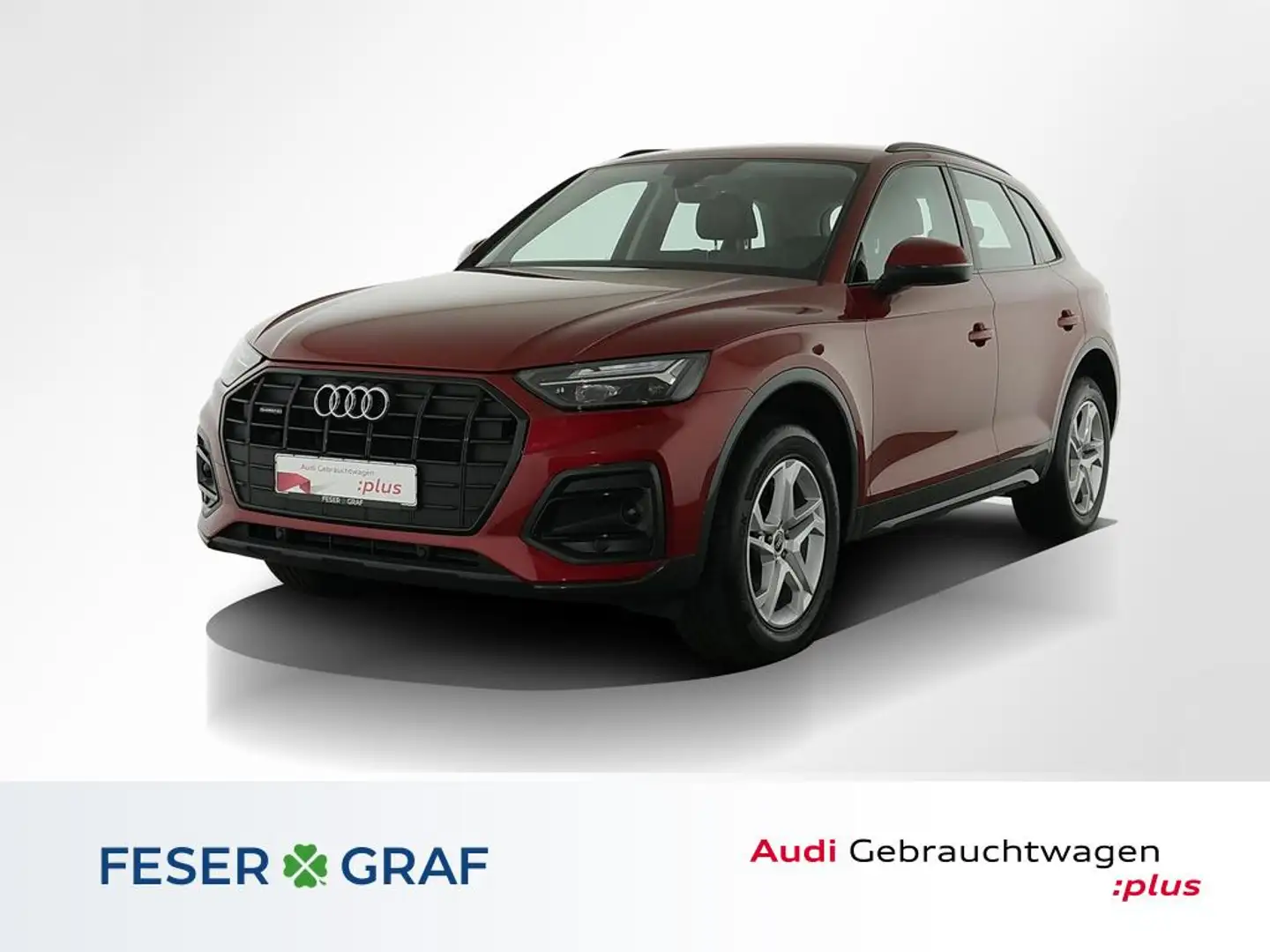 Audi Q5 advanced 40 TDI qu Leder,Navi,LED,Sportsitze Rot - 1