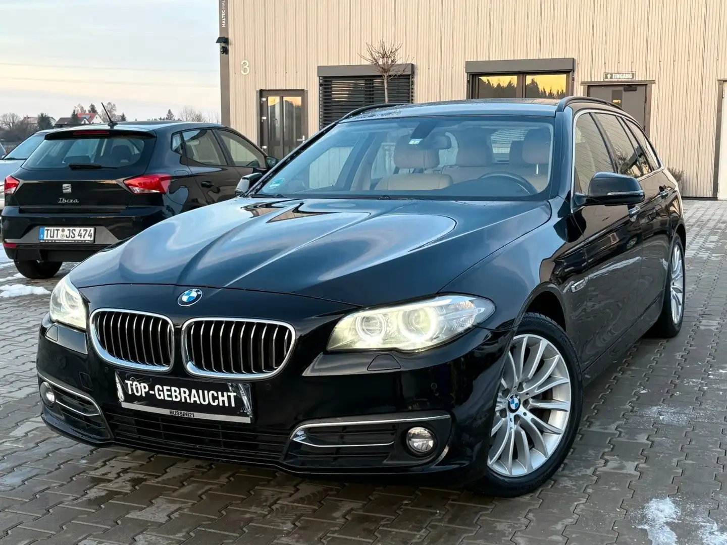 BMW 520 d Touring Luxury Line / Bi-Xenon / Leder Schwarz - 1