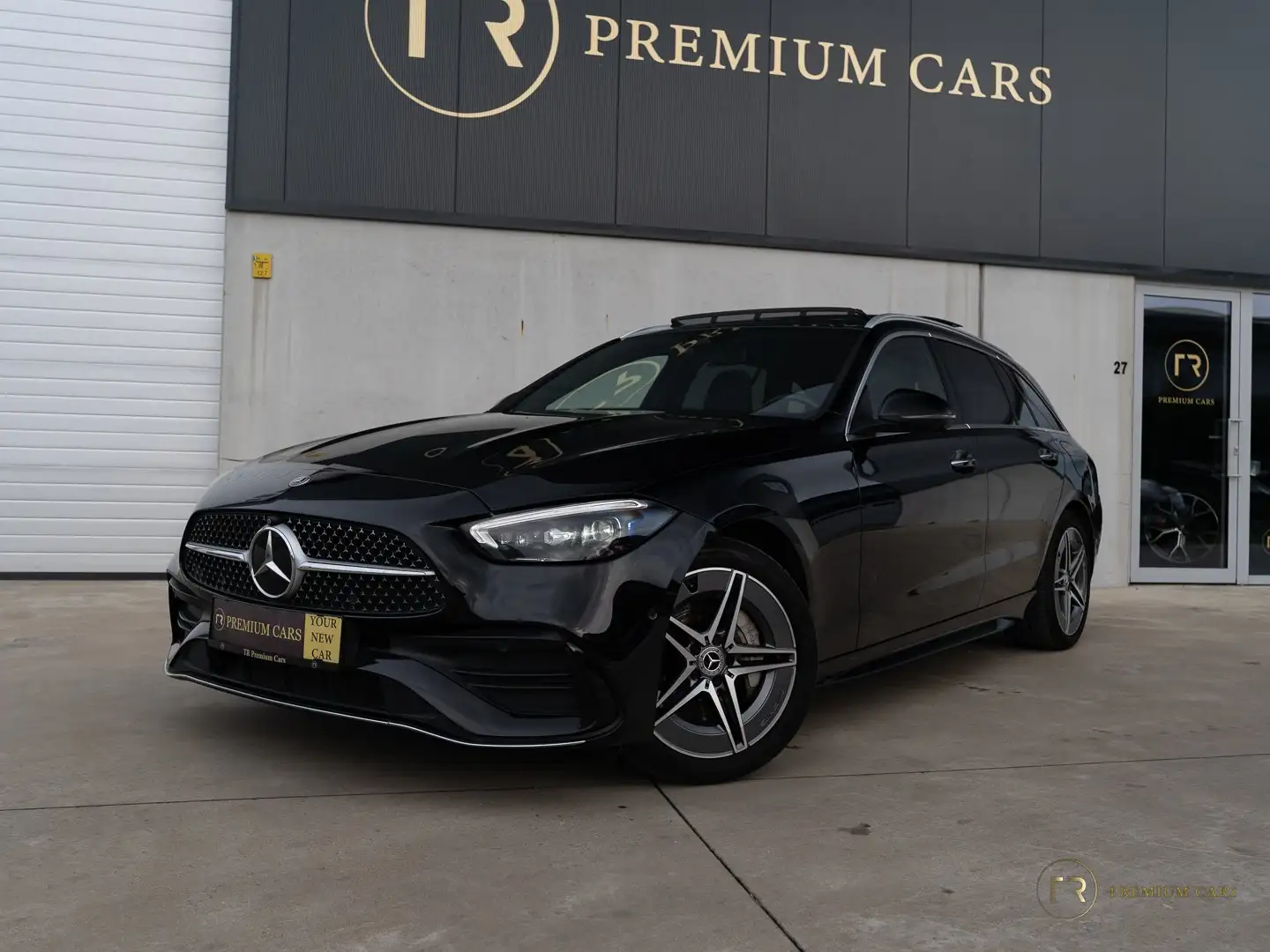 Mercedes-Benz C 300 e l AMG Line l Pano l 360° l Head-Up l Adaptive Noir - 2