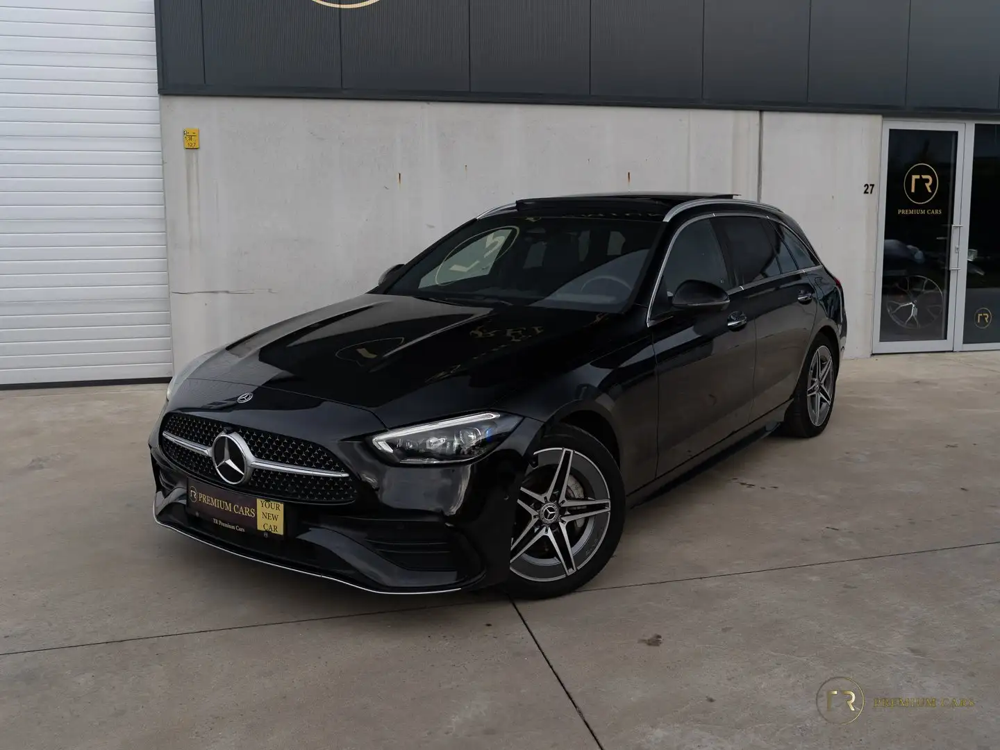 Mercedes-Benz C 300 e l AMG Line l Pano l 360° l Head-Up l Adaptive Noir - 1