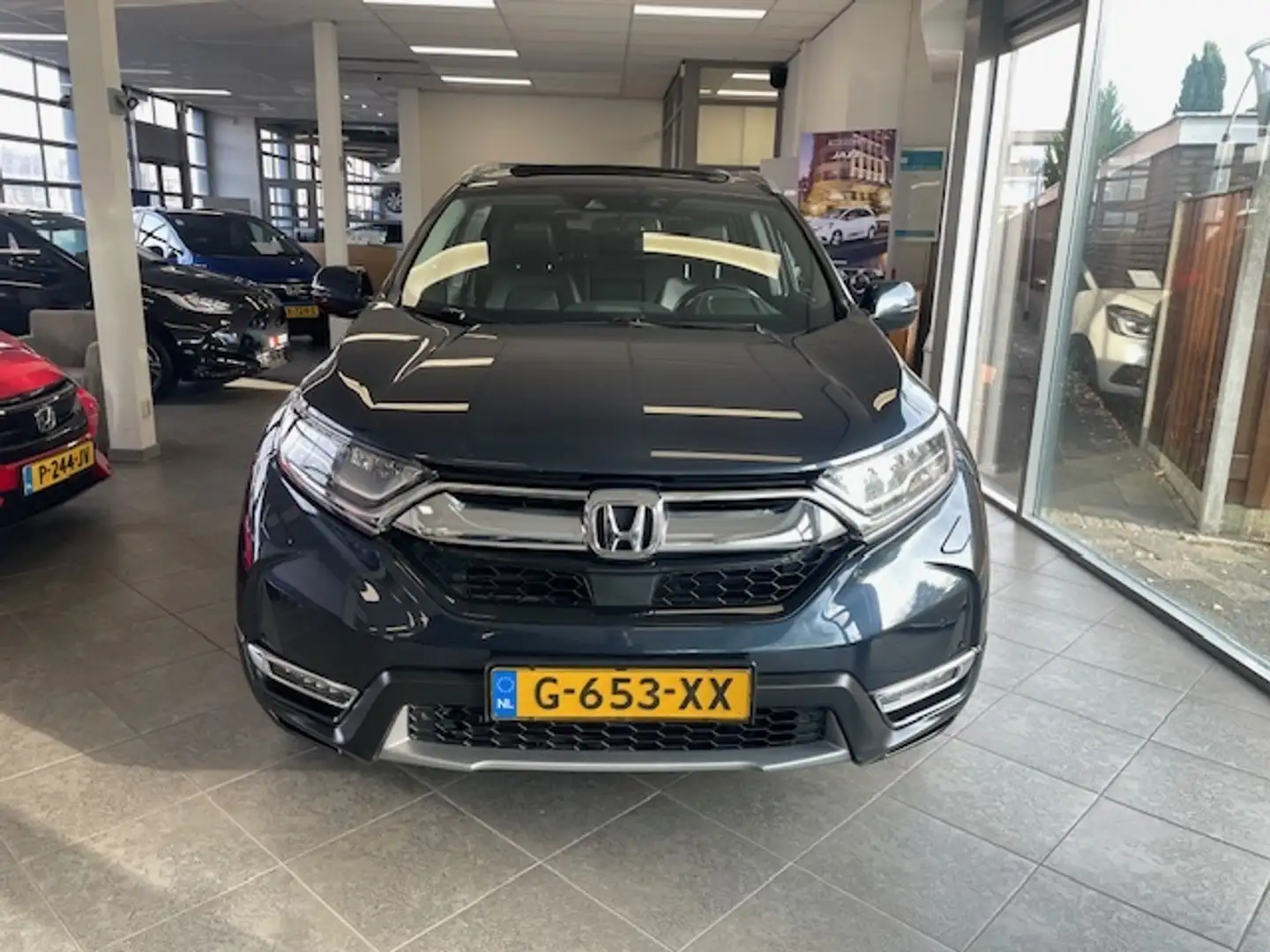 Honda CR-V 2.0 Hybrid AWD Executive automaat Blauw - 2