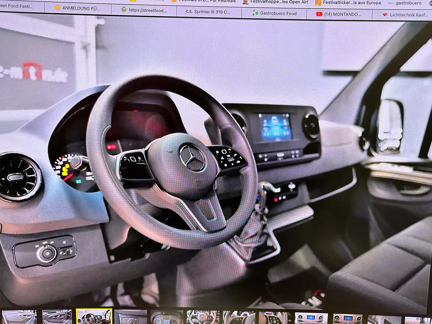 Mercedes-Benz Sprinter 319 CDI Sprinter Lang HA Negru - 2