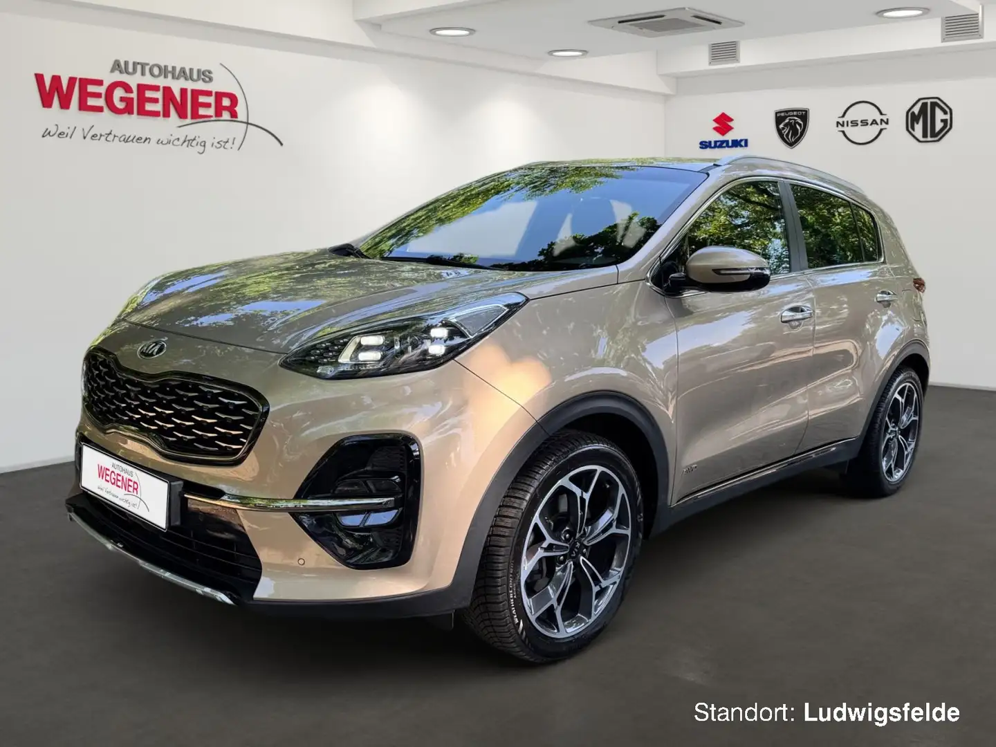 Kia Sportage SPORTAGE GT 4x4 Leder JBL 360° Navi Scheckheft A Серебристый - 1