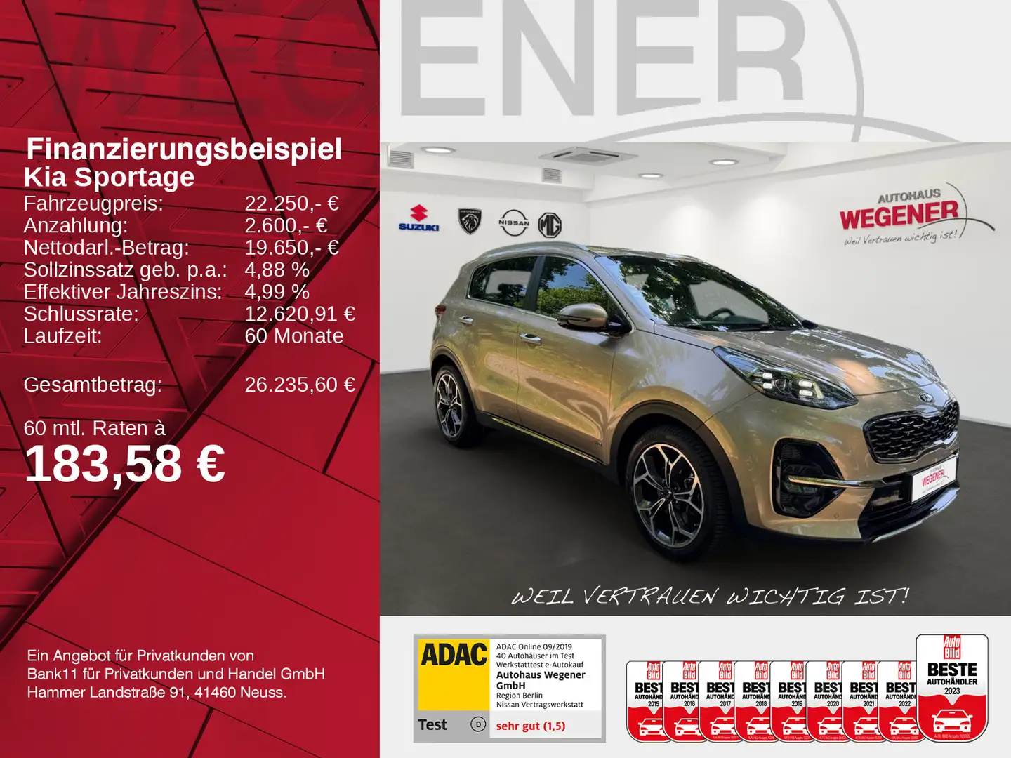 Kia Sportage SPORTAGE GT 4x4 Leder JBL 360° Navi Scheckheft A Silber - 2