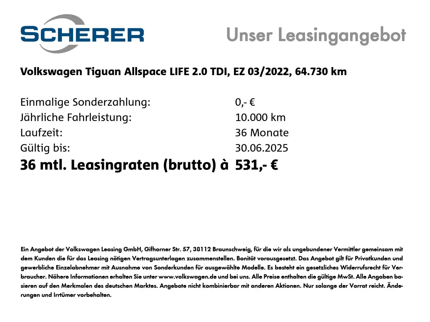 Volkswagen Tiguan Allspace 2.0 TDI DSG 4Motion Life Navi, R Argintiu - 2