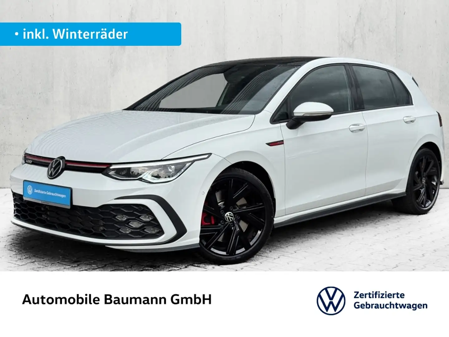 Volkswagen Golf VIII GTI 2.0 TSI DGS *PANO*NAVI*KEYLESS* Blanco - 1