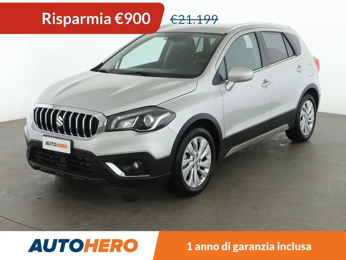 Suzuki SX4 S-Cross 1.4 BoosterJet Mild-Hybrid Starview 4WD MHEV Argento - 1