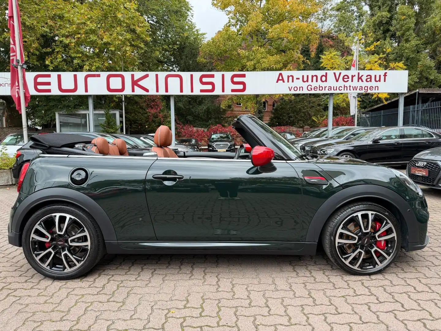 MINI John Cooper Works Cabrio JCW Cabrio Trim Aut.*LEDER*H/K*LED*HuD*KAM Vert - 1