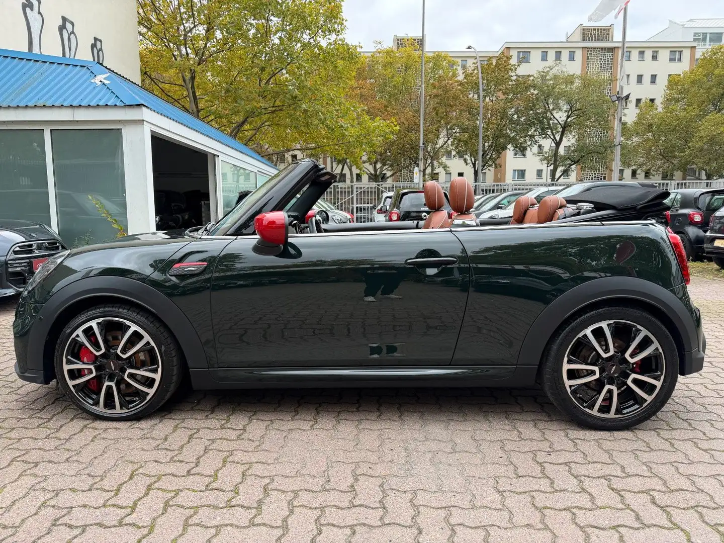 MINI John Cooper Works Cabrio JCW Cabrio Trim Aut.*LEDER*H/K*LED*HuD*KAM Vert - 2