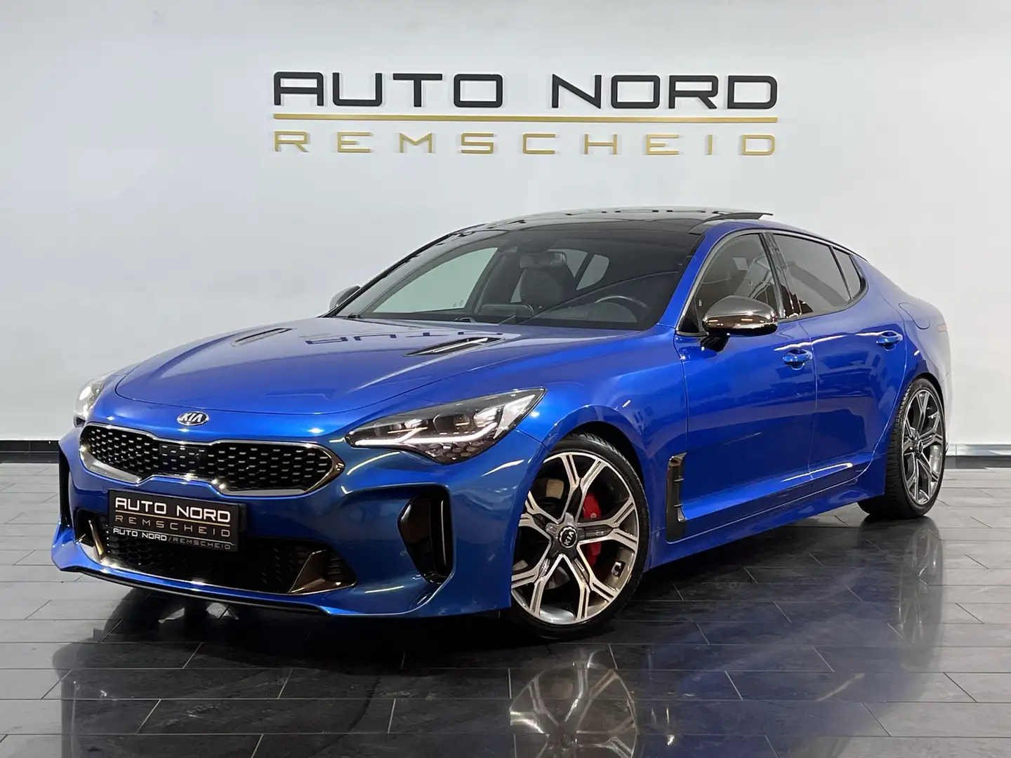 Kia Stinger GT 4WD*ohneOPF*Pano*Sport.AGA*H&K*ACC* Bleu - 1