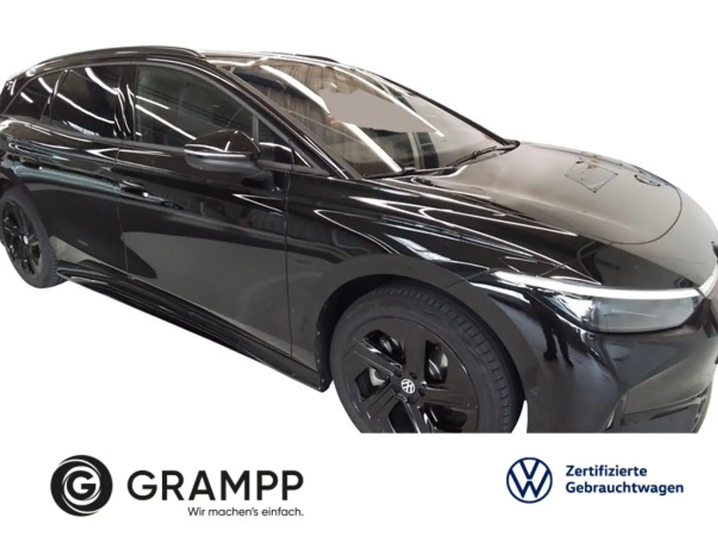 Volkswagen ID.7 Tourer GTX 4Motion +CCS+WÄRMEPUMPE+AHK+360° Schwarz - 1