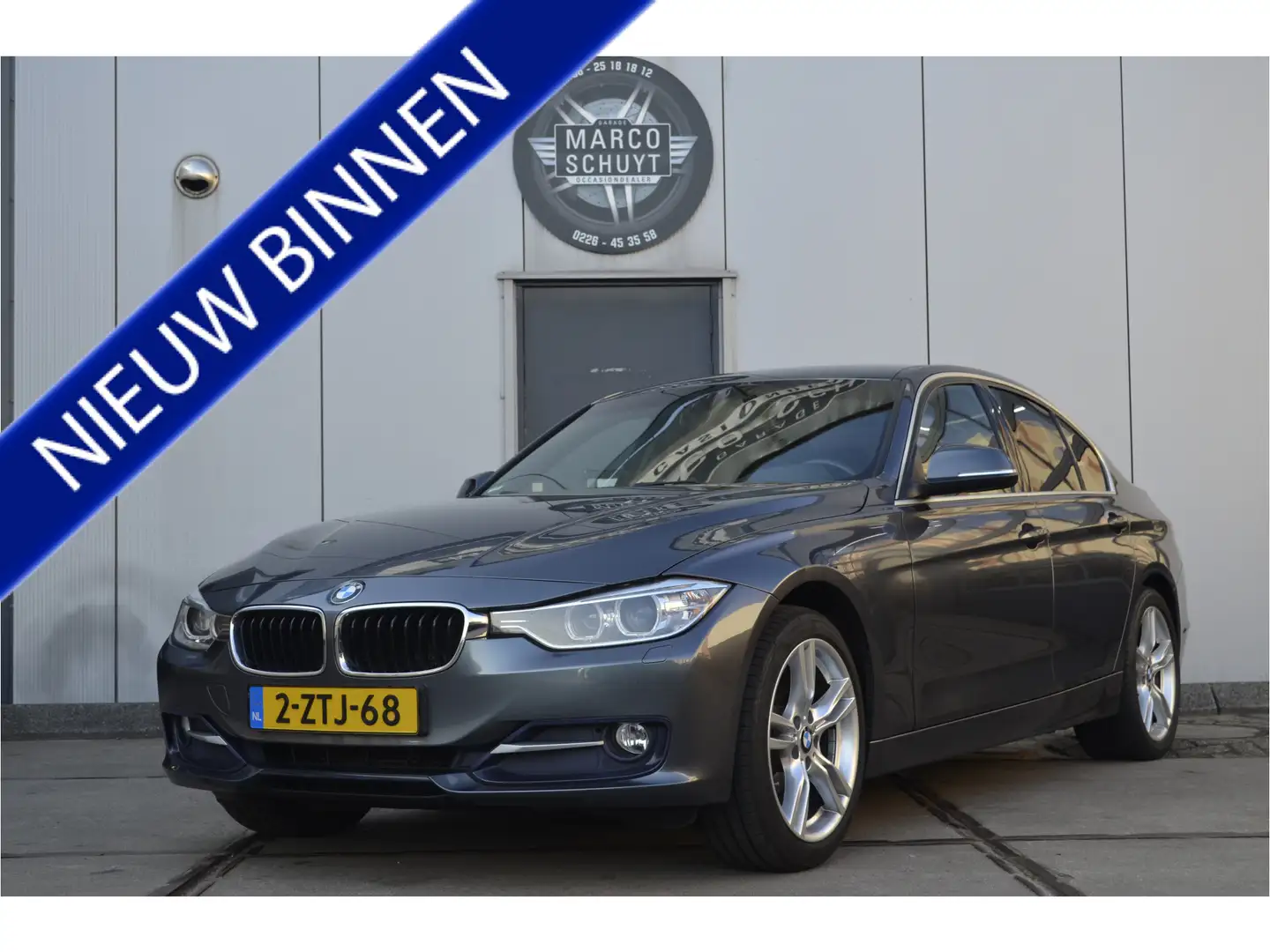 BMW 316 3-serie 316i Executive Gris - 1