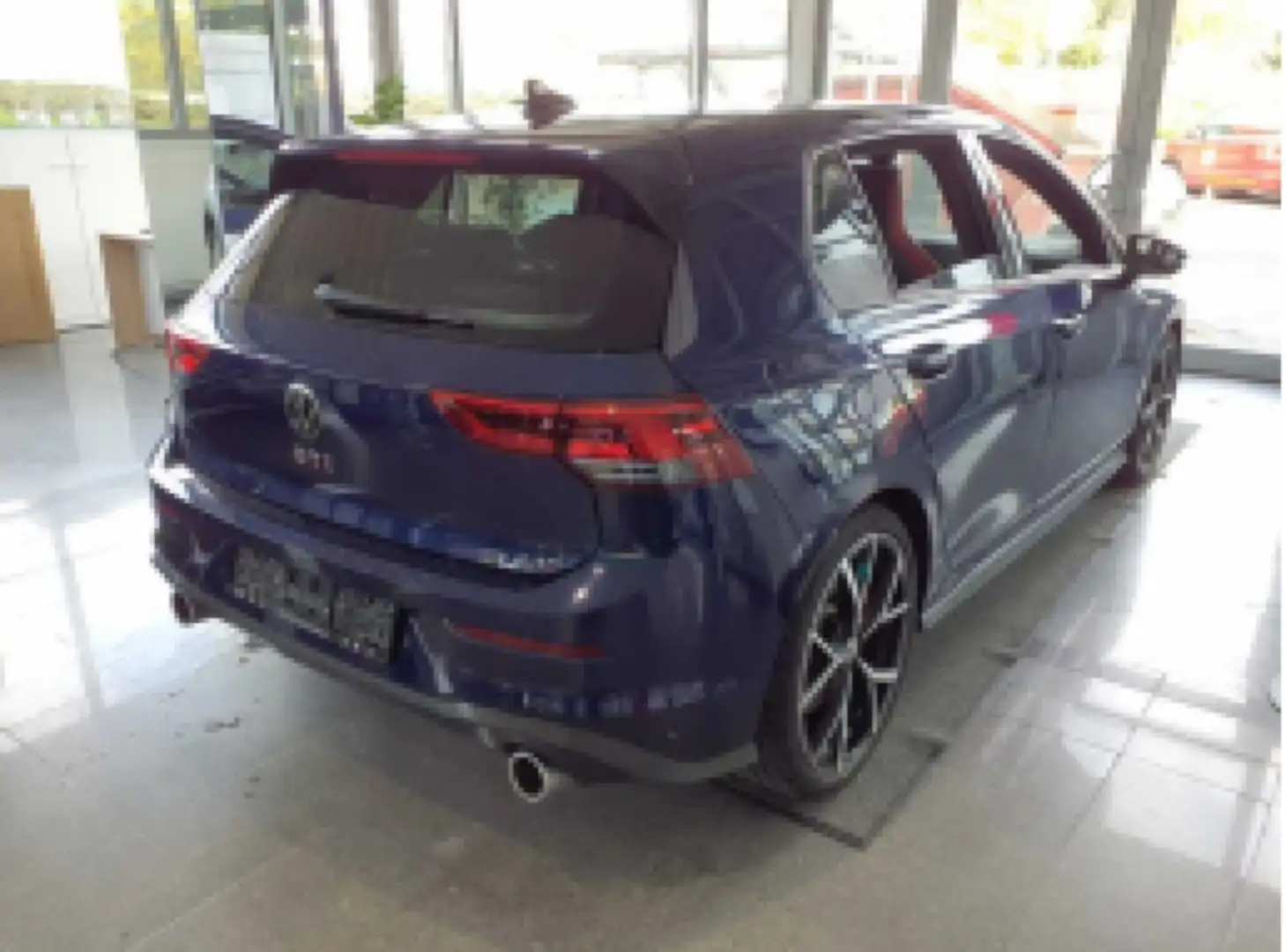 Volkswagen Golf GTI 2.0 TSI DSG*PANO*LEDER*HUD*NAV*19Zoll* Blau - 2