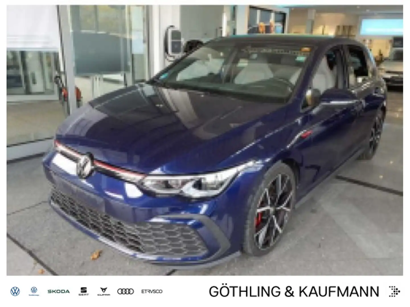 Volkswagen Golf GTI 2.0 TSI DSG*PANO*LEDER*HUD*NAV*19Zoll* Blau - 1