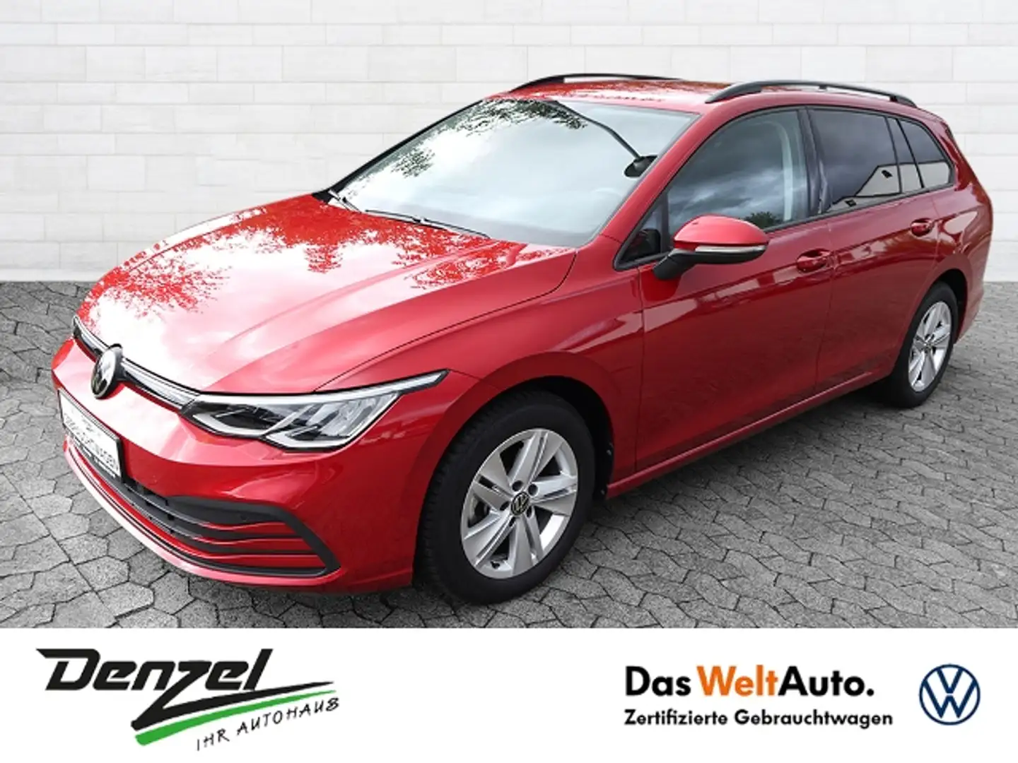 Volkswagen Golf Variant Life 1.0 eTSI DSG ACC/APP/NAVI Rot - 2