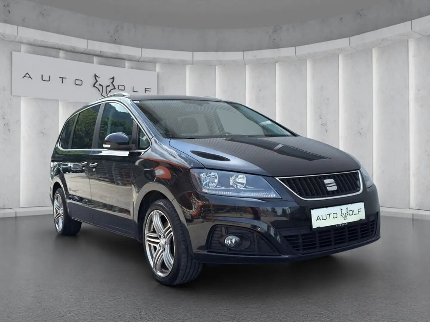 SEAT Alhambra Style 2.0TDI*TEMPOMAT*7-SITZER*PDC*AC Noir - 1