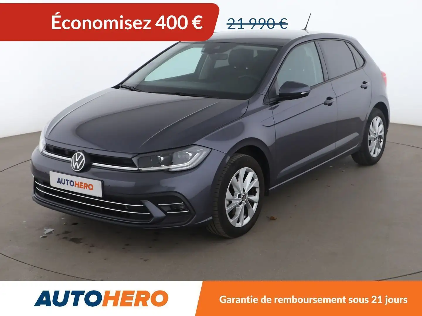 Volkswagen Polo 1.0 TSI Style DSG7 Gris - 1
