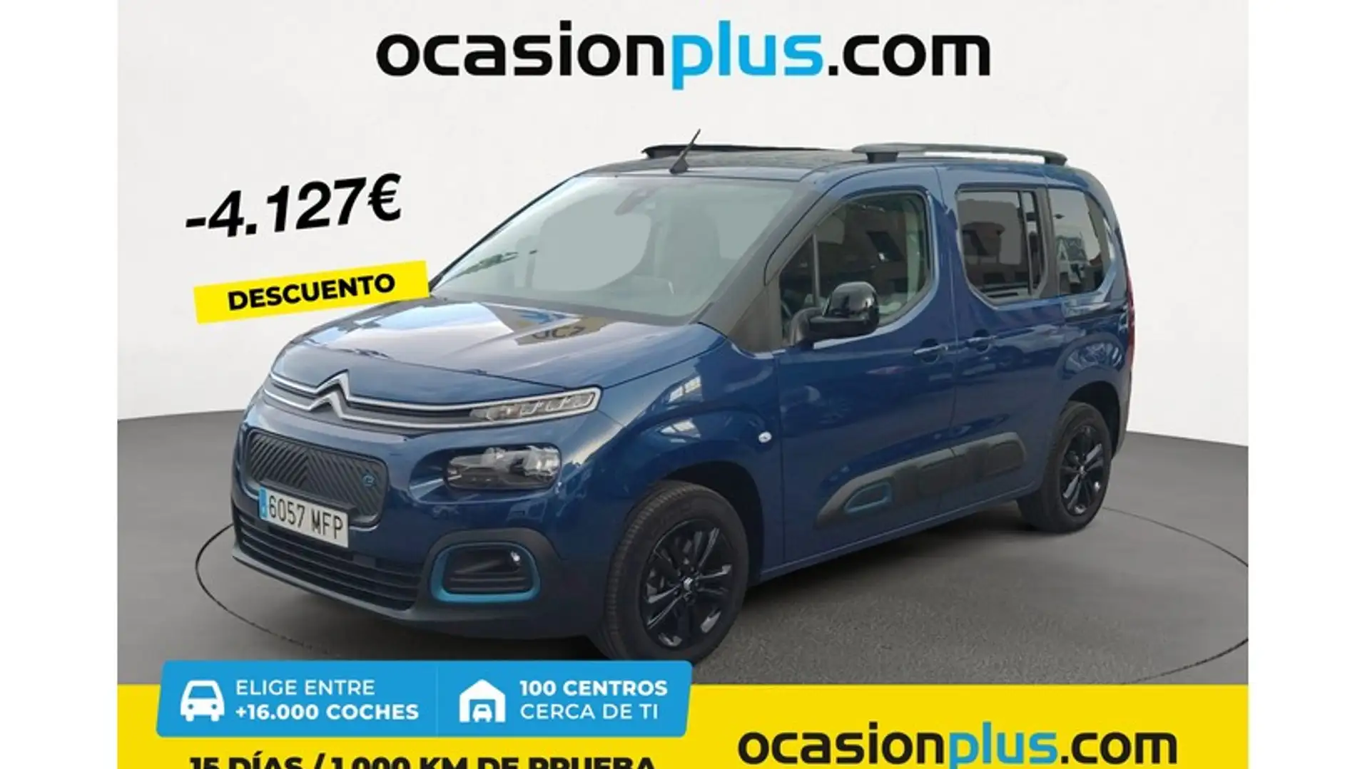 Citroen Berlingo ë-Berlingo 50kWh Talla M Shine Albastru - 1