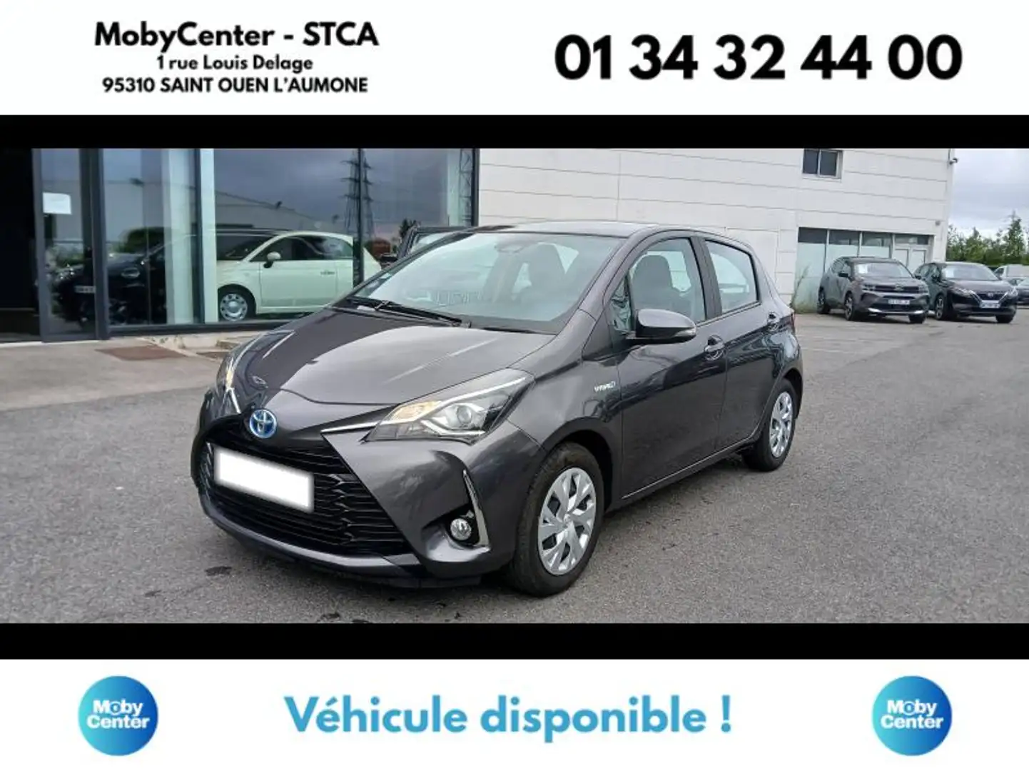 Toyota Yaris 100h France Business 5p MY19 Gris - 1