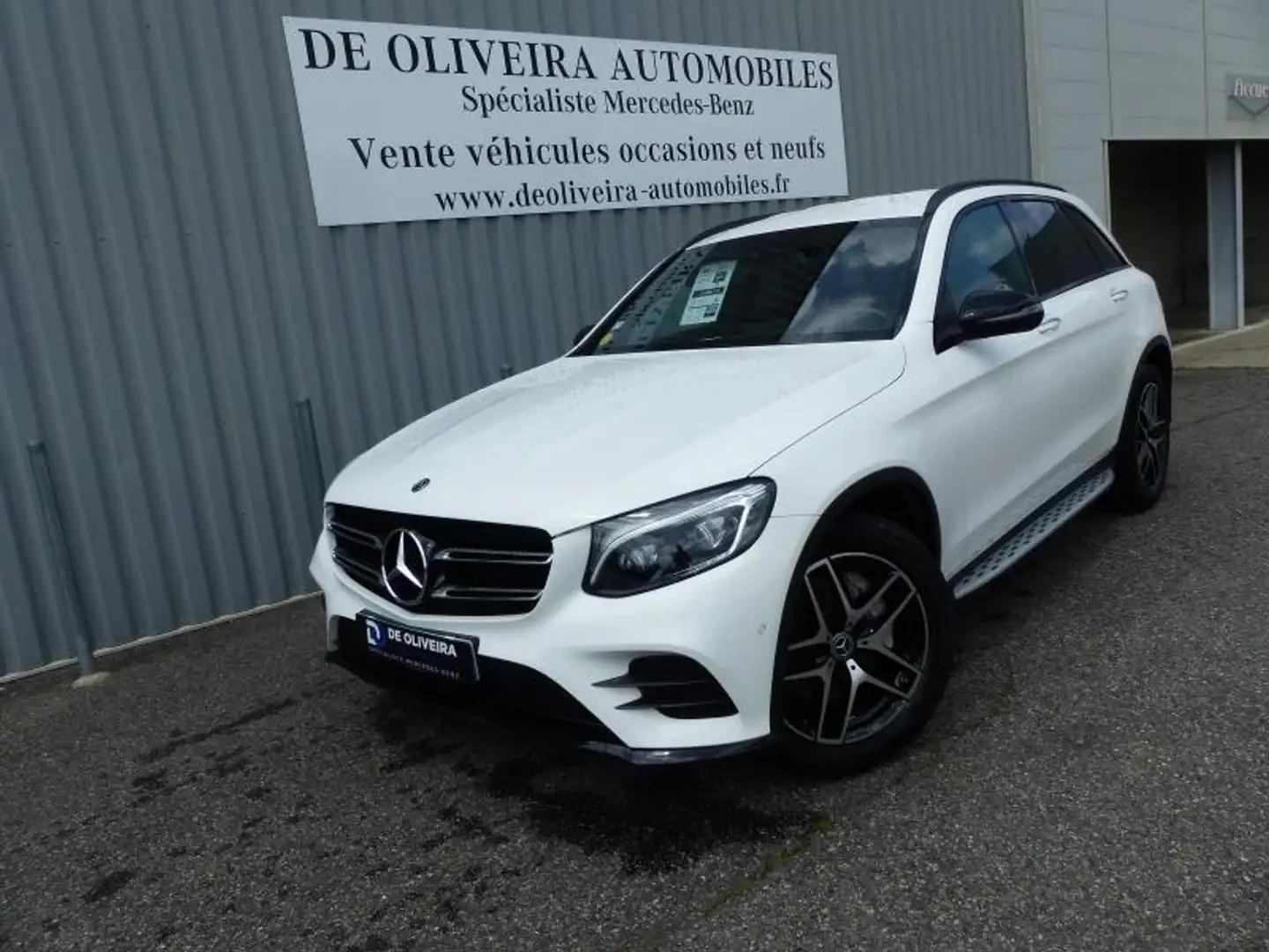 Mercedes-Benz GLC 220 220 d 170ch Sportline 4Matic 9G-Tronic Blanc - 1