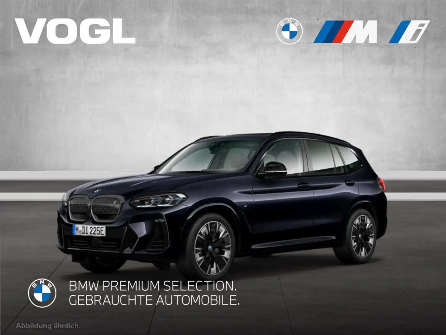 BMW iX3 M Sport AHK Klimaautomatik HUD Schwarz - 1
