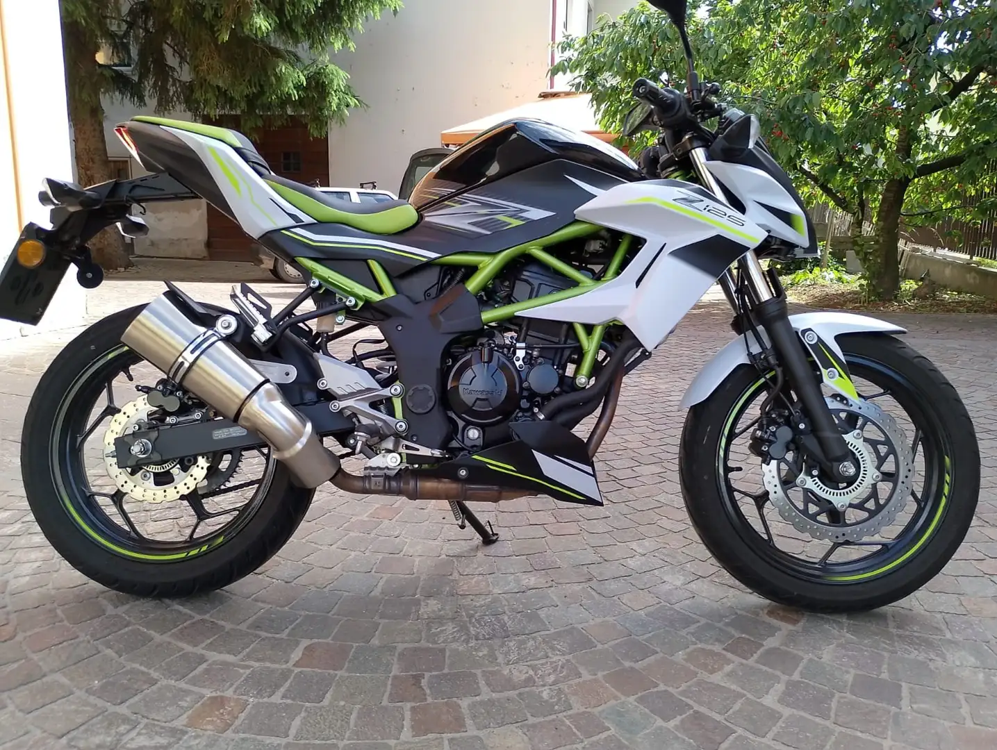 Kawasaki Z 125 Зелений - 1