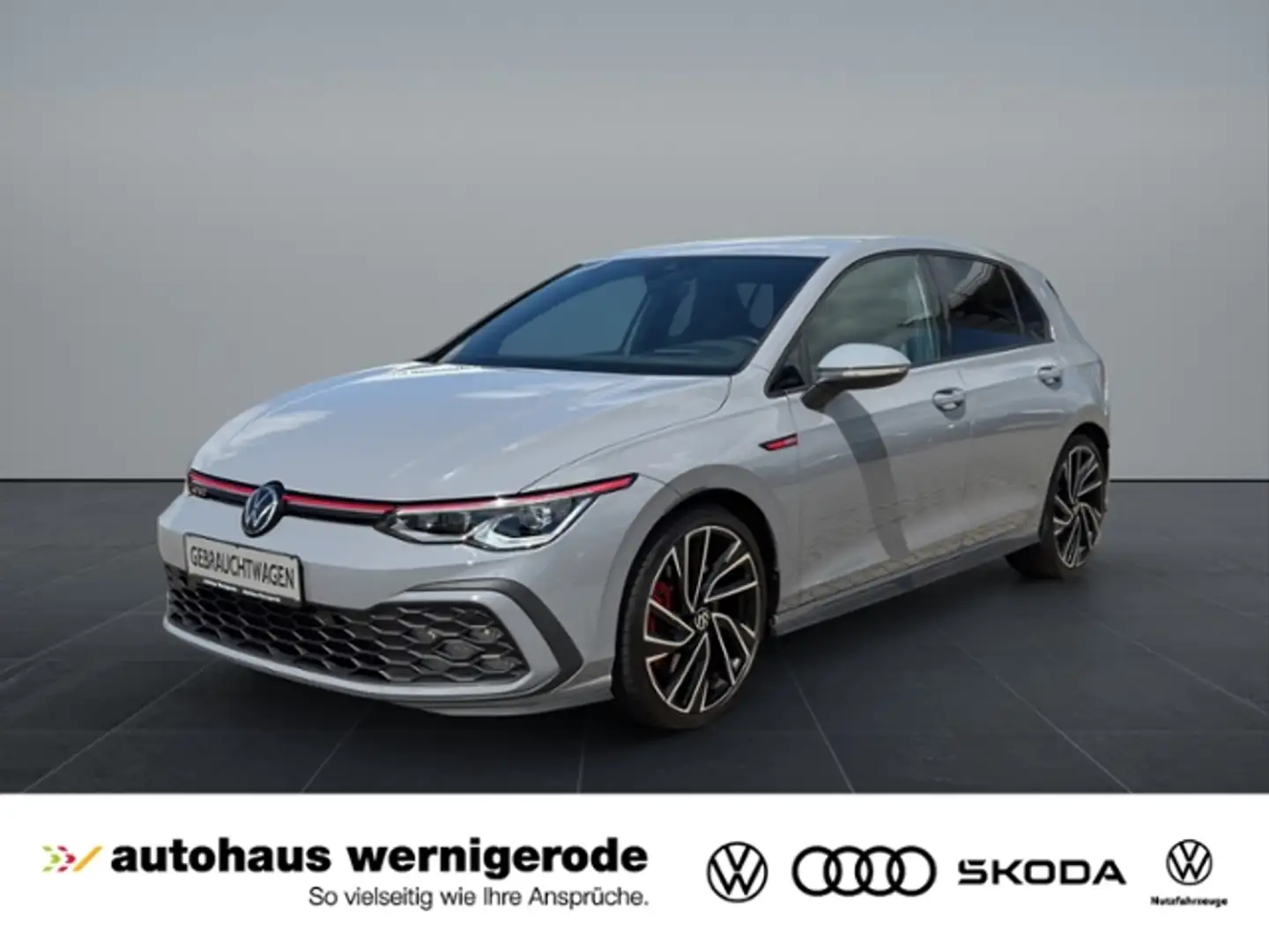 Volkswagen Golf VIII GTI DSG Matrix/HUD/Kamera/App Gris - 1