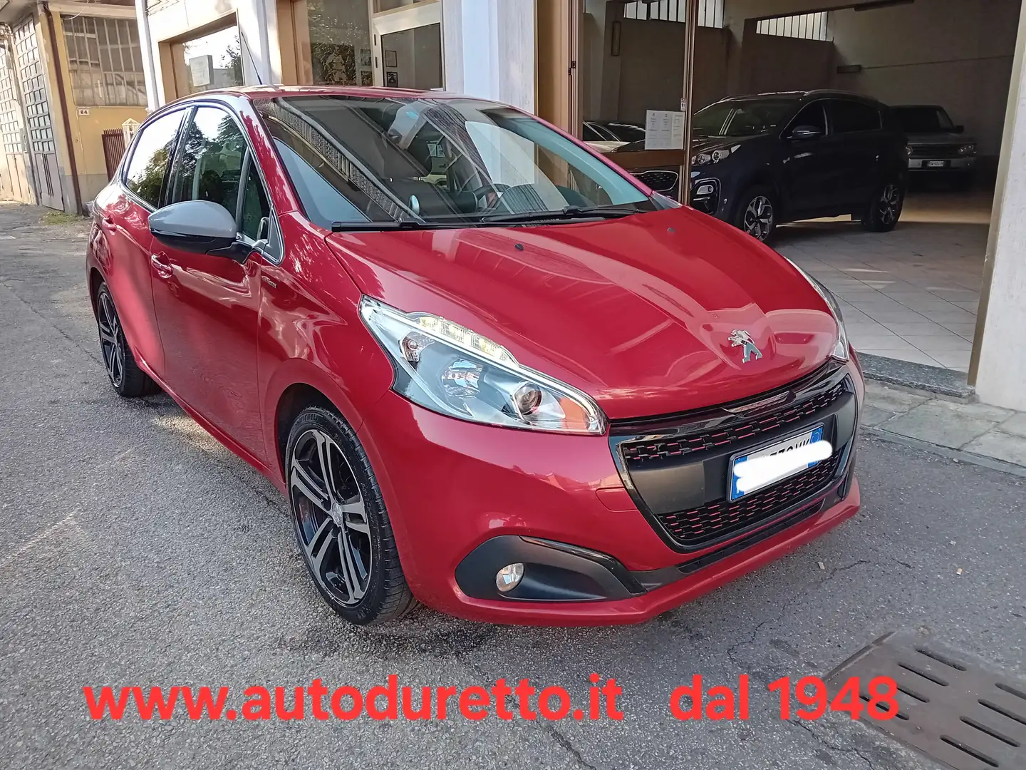 Peugeot 208 5p 1.2 puretech t GT Line *TAGLIANDI CERTIFICATI* Rouge - 1