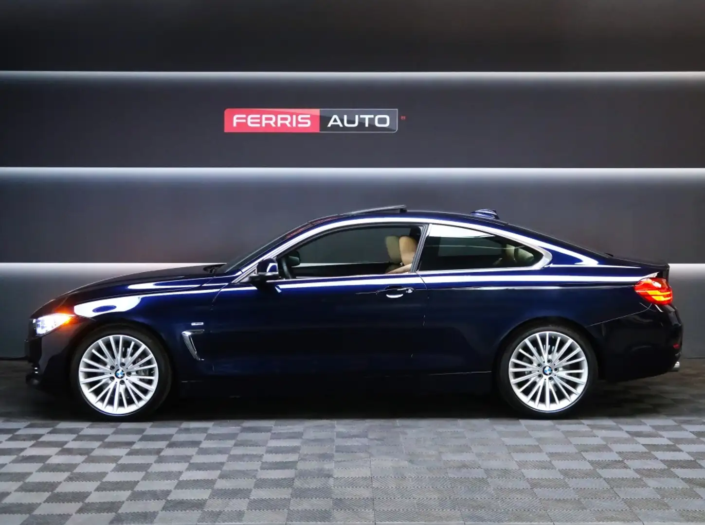 BMW 435 435iA Coupé Luxury Burdeos - 2