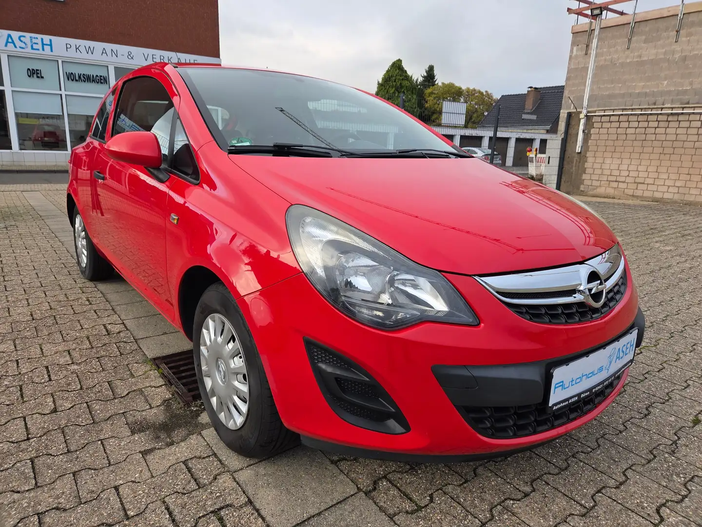 Opel Corsa Corsa 3-Türer 1.2 16V Selection/Scheckheft/Kli Rot - 1