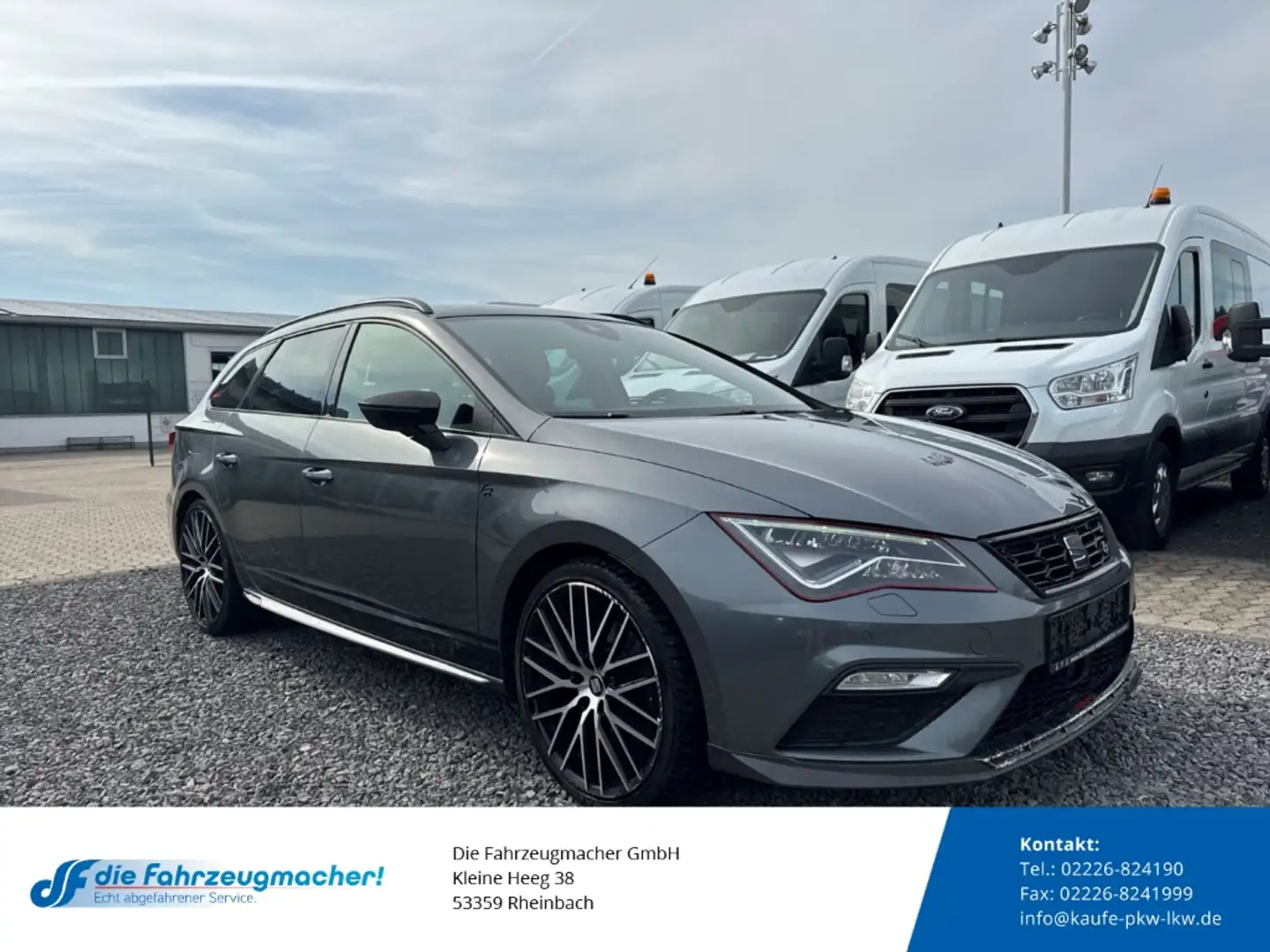 SEAT Leon ST FR 2.0 TDI Sportpaket Navi  Soundsystem  *EXPOR Grijs - 1