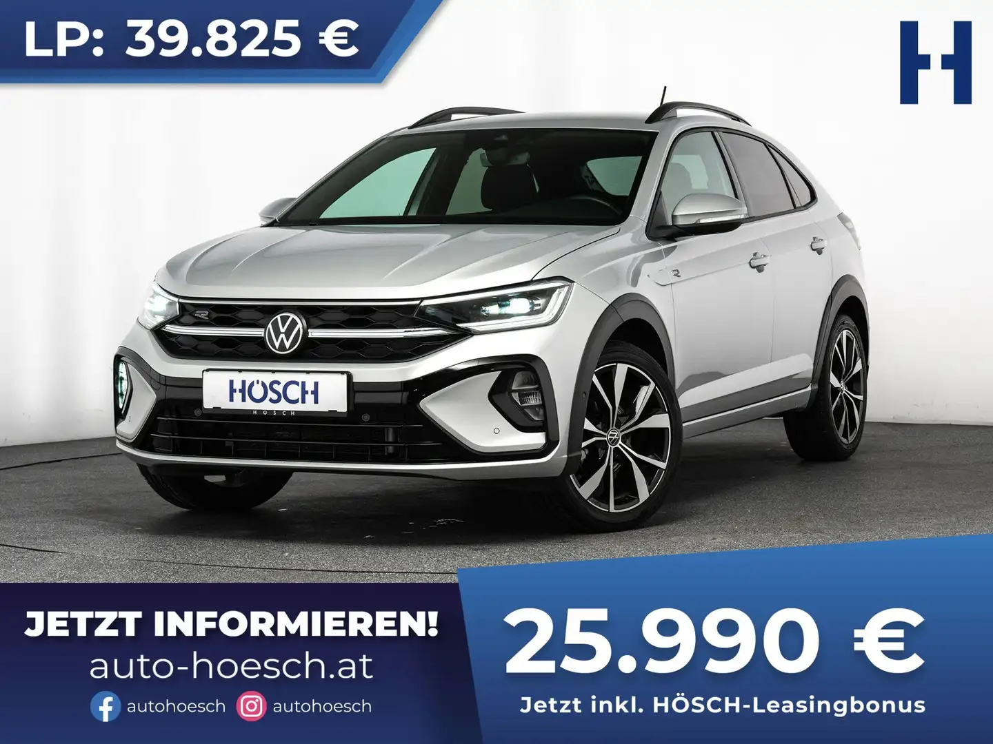 Volkswagen Taigo R-Line TSI Aut. 18er MATRIX ASSISTENZ KAMERA ++ Silber - 1