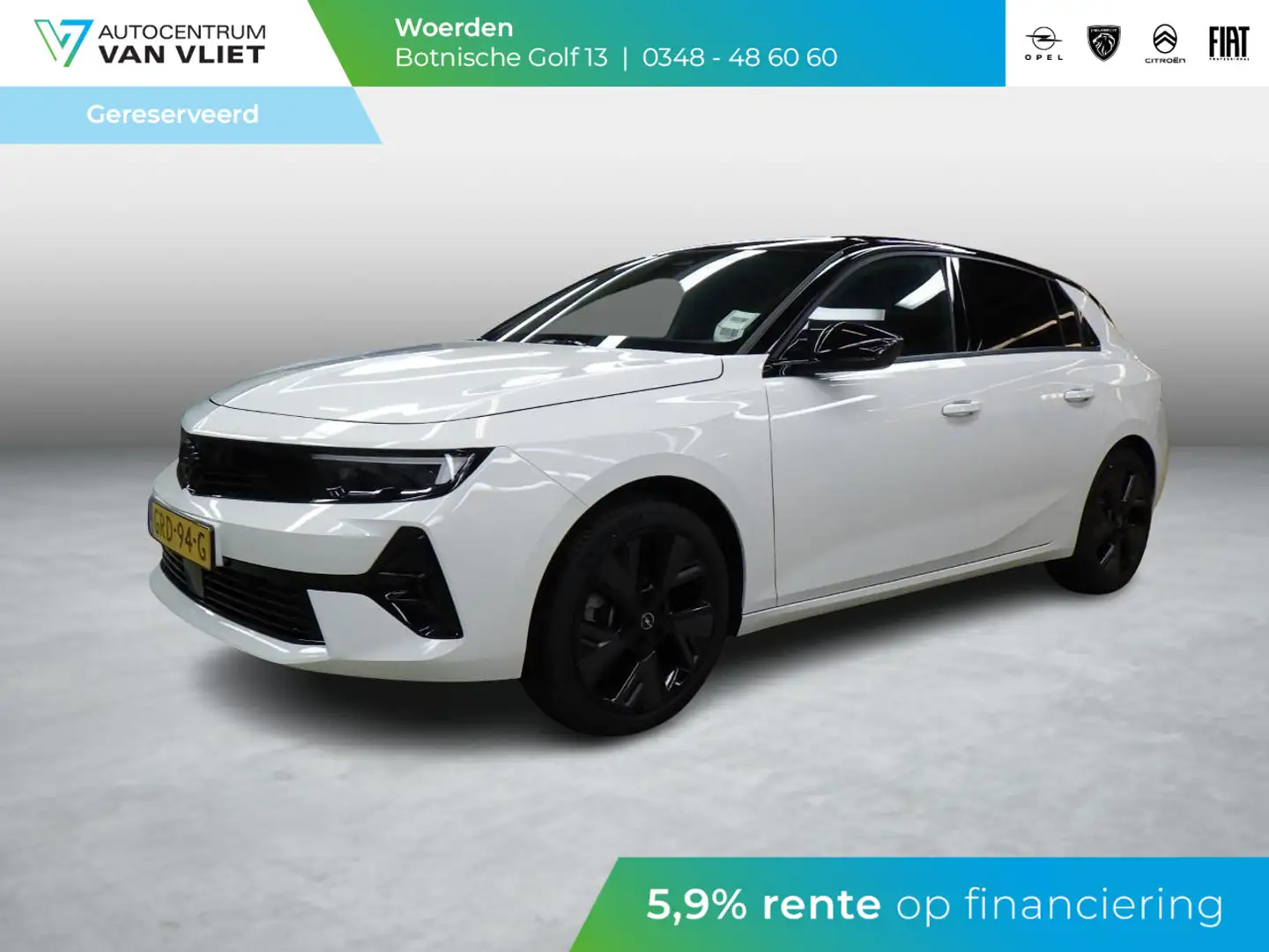 Opel Astra Electric 54 kWh GS Wit - 1