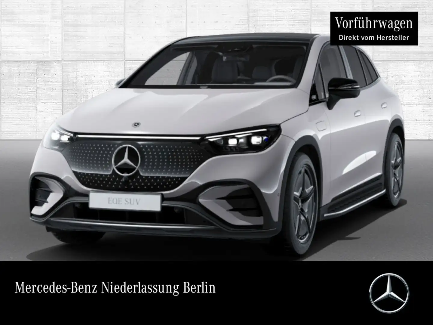 Mercedes-Benz EQE SUV EQE 350 4M AMG+NIGHT+PANO+360+AHK+BURMESTER Šedá - 1