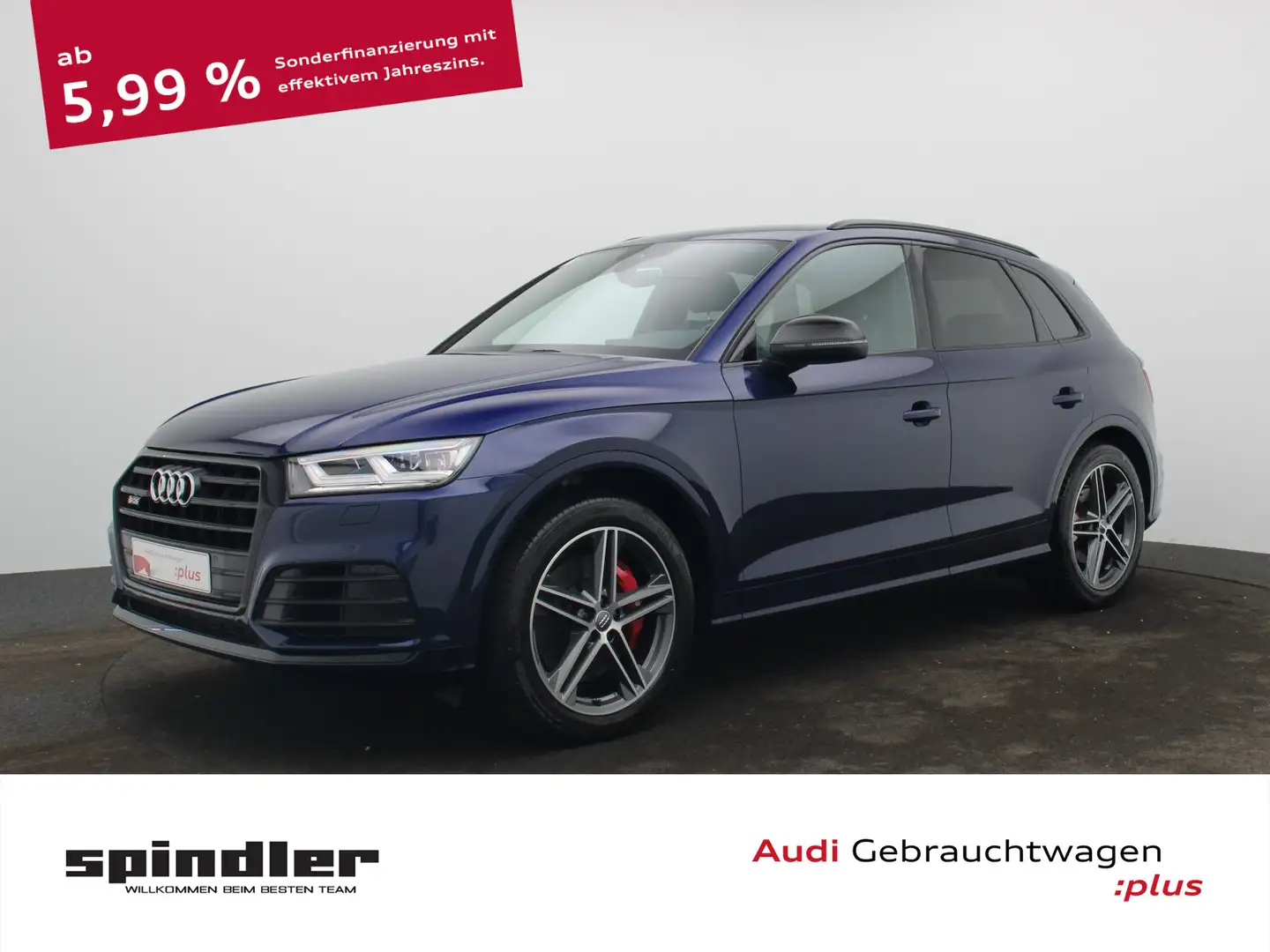 Audi SQ5 TDI quattro / MMI-Navi, Alcantara, LED, DAB Blau - 1