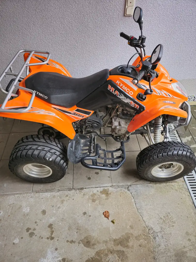 Kymco Maxxer 300 Arancione - 1