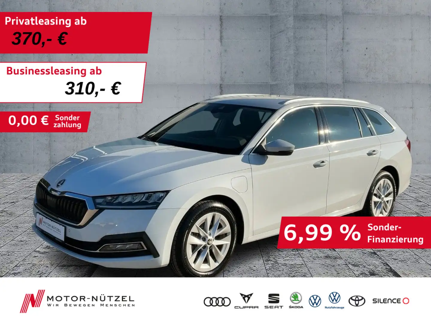 Skoda Octavia Combi iV STYLE LED+APP+SHZ+PDC+DAB+17" Schwarz - 1