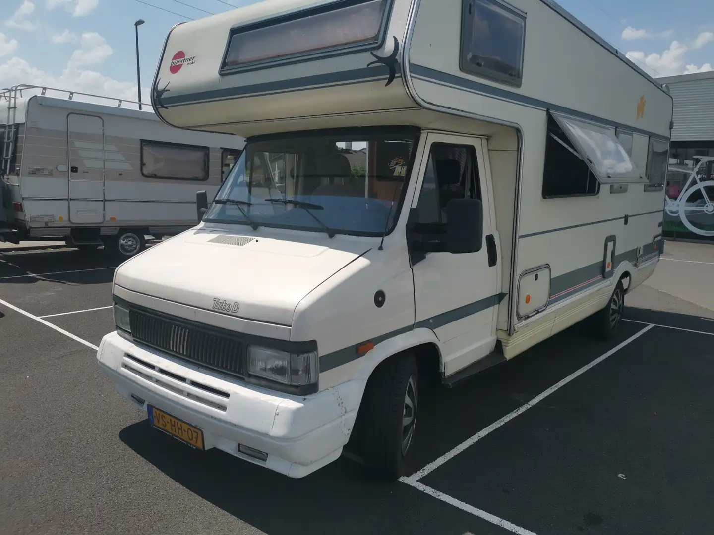 Fiat Ducato camper Blanc - 1