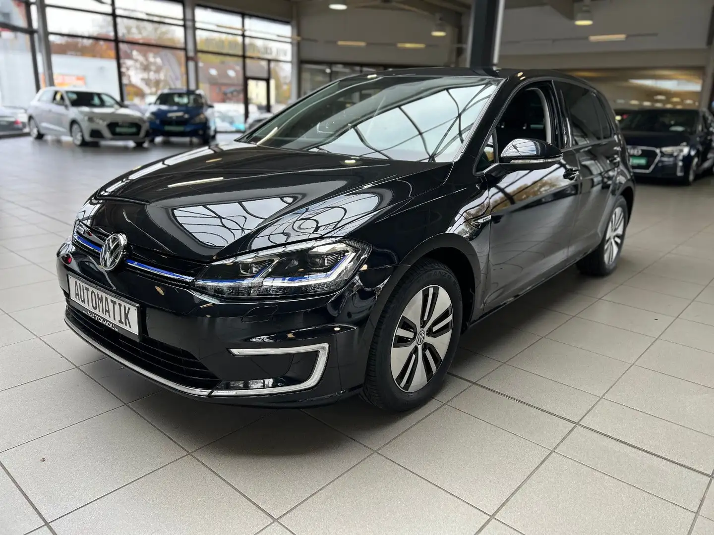 Volkswagen Golf VII Lim. e-Golf*Kamera* ab 175€ Mtl. Rate Noir - 1