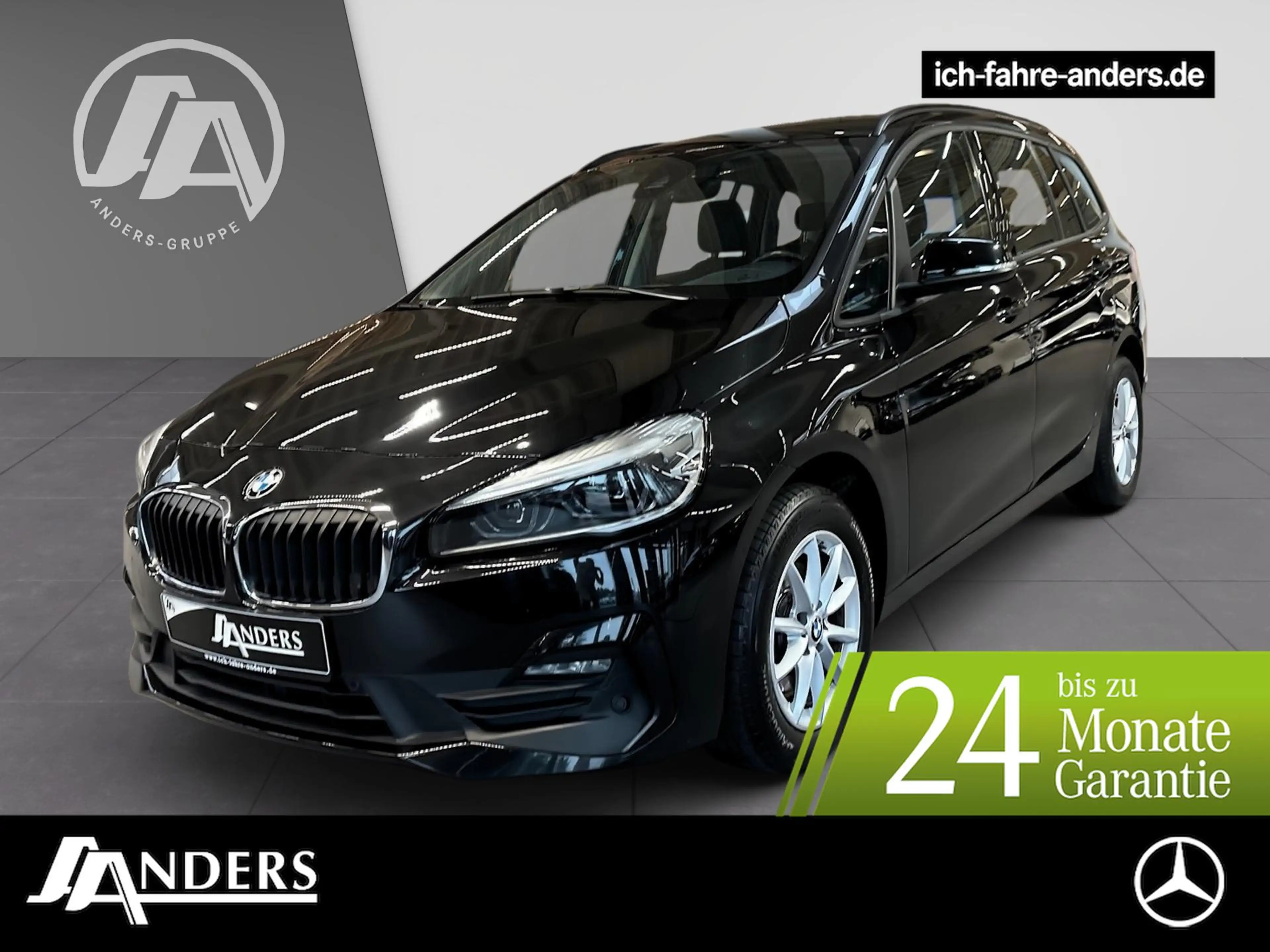 BMW 216 d Gran Tourer Advantage LED+SHZ+PDC+AHK+LMR+
