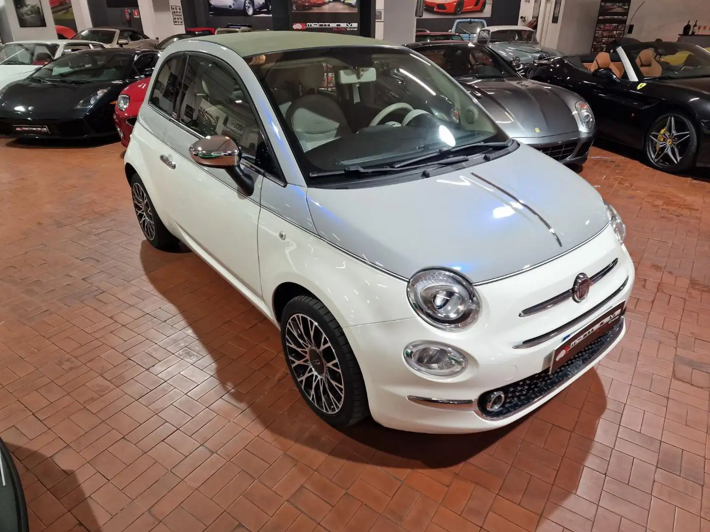 Fiat 500C Collezione 1.2 BICOLORE Bianco - 1