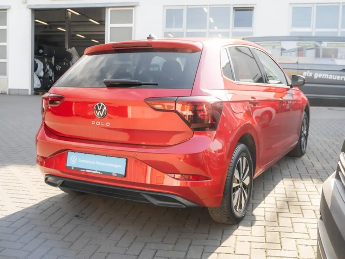 Volkswagen Polo 1.0 Move Alu Sitzheiz. AppConnect Tempomat Sitz... Rot - 2