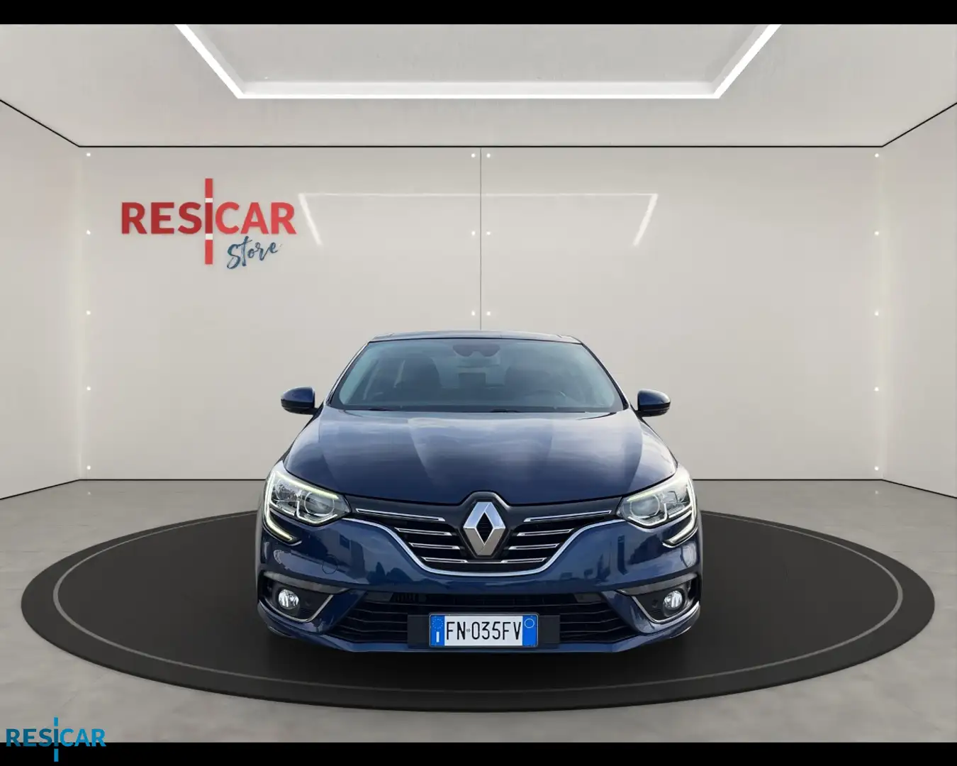 Renault Megane Grand Coupe 1.6 dCi Energy Intens Blauw - 2
