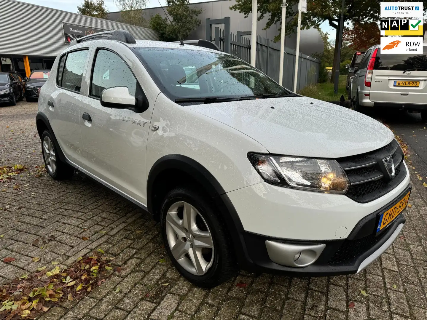Dacia Sandero 0.9 TCe S&S Stepway Ambiance , elec pakket, navi, Blanc - 1